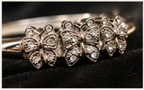 Crystal Bow Bangle