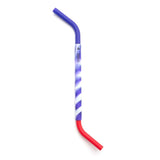 GreenPaxx Silicone 2-piece Reusable Straws - Rocket Blue (pack of 4)