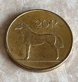 Ireland 20 Pence Coin Ring