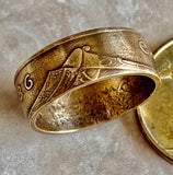 Ireland 20 Pence Coin Ring