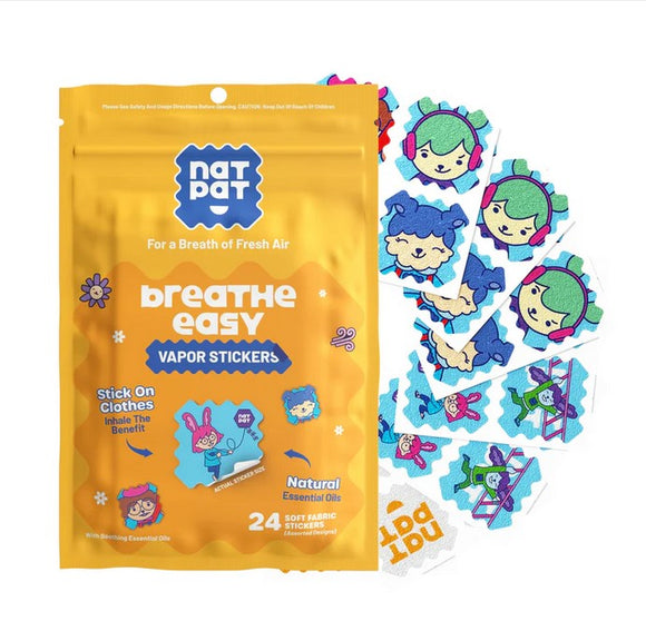 NATPAT StuffyPatch Breathe Easy Vapor Stickers