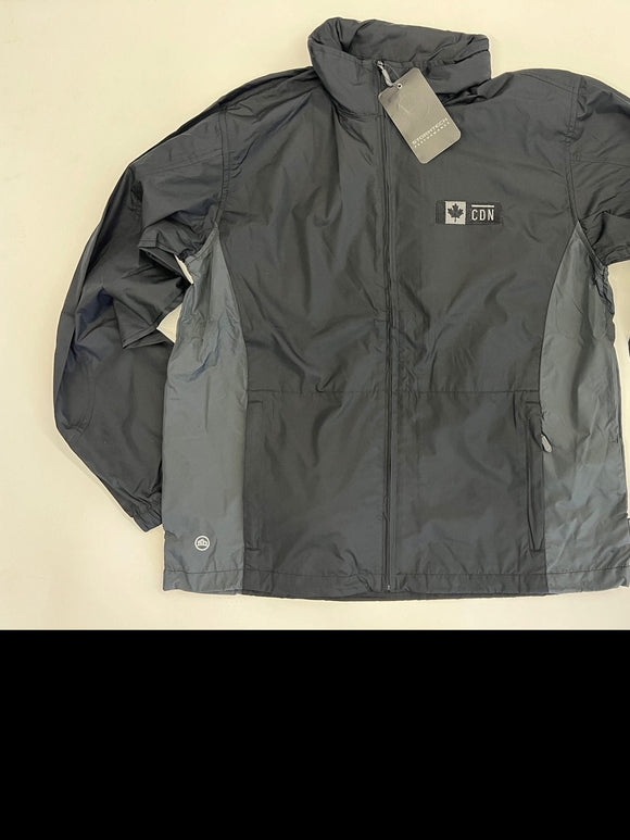 Storm Tech Mens Jacket  - Black and Grey  Medium