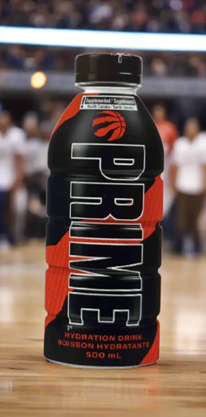 Prime Hydration “Raptors” Limited edition Black Bottles