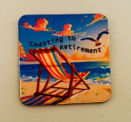 Retirement Car Coaster