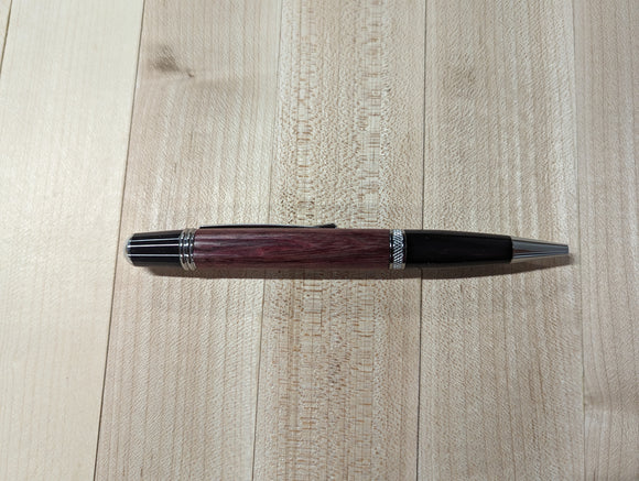 Sierra Ballpoint Pen (Purpleheart with Chrome Finish)
