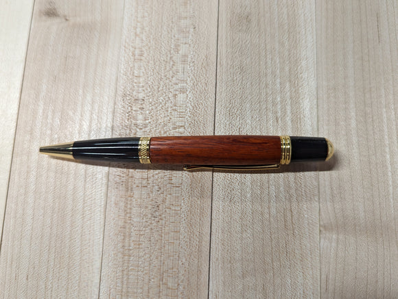 Sierra Ballpoint Pen (Padauk with Gold Finish)