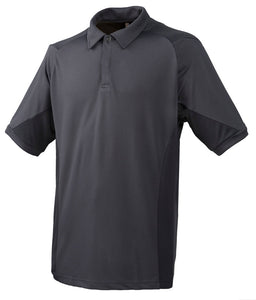 Mens Adrenaline Golf Shirt, Black-  XL