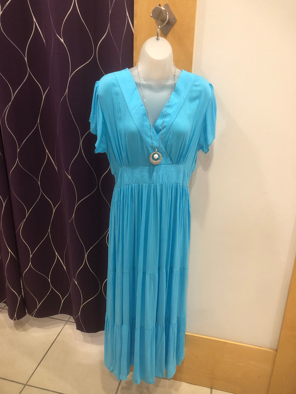 Turquoise Dress - 1X
