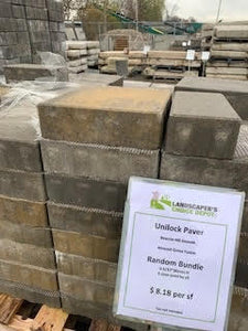 Unilock Paver – Beacon Hill Smooth – Almond Grove Fusion 8cm  74 sf Lot