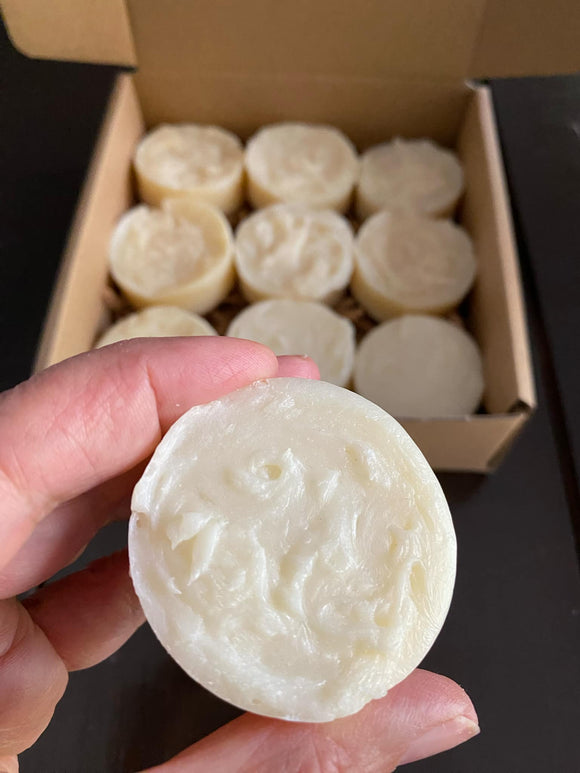 Unscented Round Handcrafted Guest Soap