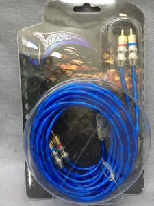 Automotive Stereo Speaker Cables blue