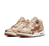 W Air Jordan 3 Retro Tex "Desert Camo" HM4301-200 - Womens 5.5