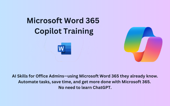 Microsoft Word 365 Copilot Training