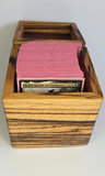 Zebrawood Box