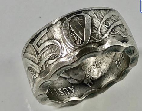 Australia 50 Cent Coin Ring