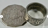 Australia 50 Cent Coin Ring