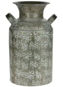 Galvanized Milk Can