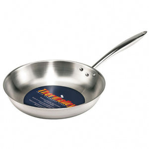Induction Capable Stainless Steel Fry Pan 7.75" Dia.