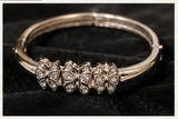 Crystal Bow Bangle