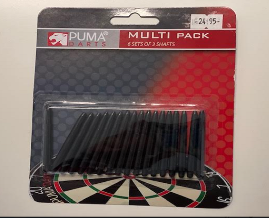 Puma Darts Multi Pack 6 Sets of 3 Shafts