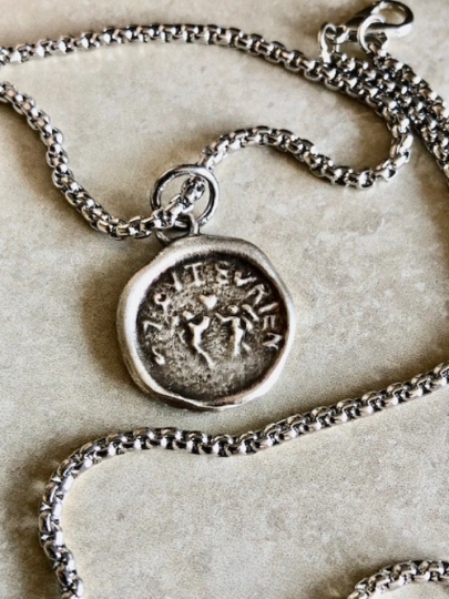 Friendship 99.9% Silver Necklace Pendant
