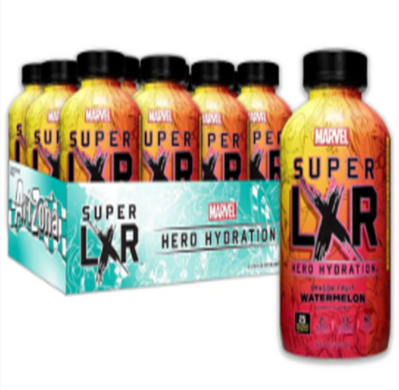 AriZona x Marvel Super LXR Hero Hydration - Dragon Fruit Watermelon