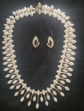 Swarovski Crystal Statement Necklace & Earring Set