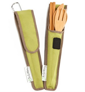 To Go Ware RePETe Bamboo Utensil Set - Avocado