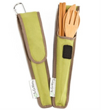 To Go Ware RePETe Bamboo Utensil Set - Avocado