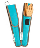 To Go Ware RePETe Bamboo Utensil Set - Agave (Teal)