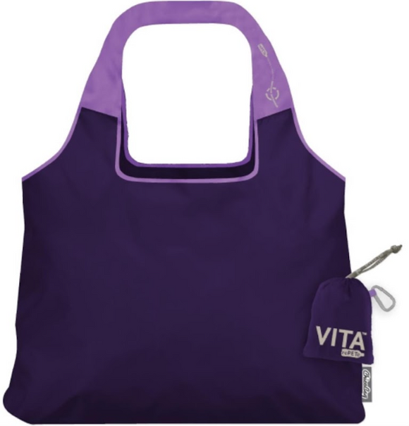 ChicoBag Vita rePETe Shoulder-Style Shopping Bag -Serenity (Purple)