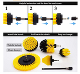 Drill Brush Attachment Set by Clearfou