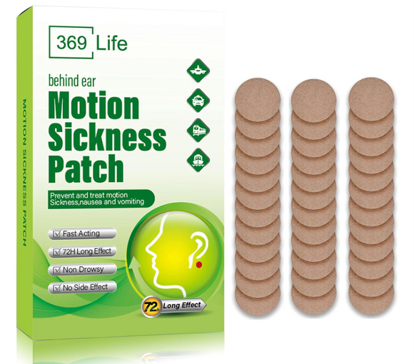 Behind Ear Motion Sickness Patch - 369 Life