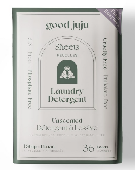 Good Juju Laundry Sheets, Unscented