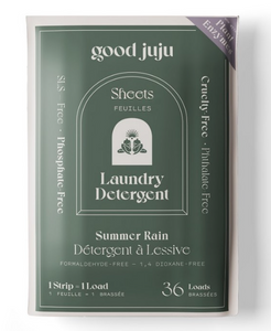 Good Juju Laundry Sheets, Summer Rain