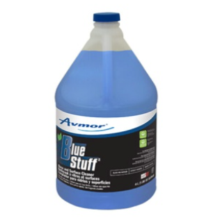 Avmor Blue Stuff Glass and Surface Cleaner (Skid of 126 Units)