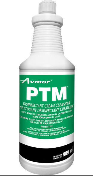 Avmor PTM Disinfectant Cream Cleanser (Skid of 480 Units)