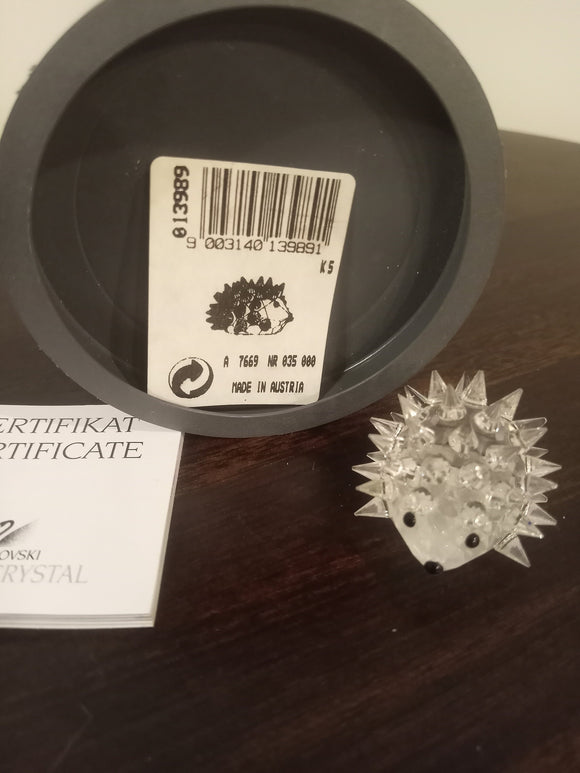 Swarovski Small Oval Hedgehog