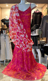 Silk Dress with Scarf 03-004