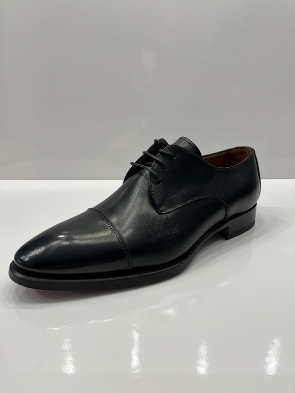 I Sarti - 100% Italian Leather Black shoe - Size 41 (8)