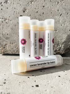 6 Pack Cacao Lavender Lip Balm