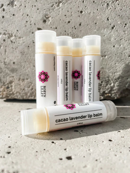 6 Pack Cacao Lavender Lip Balm