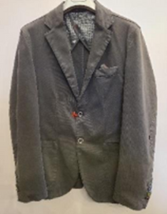FB Fashion Men’s Lightweight Unlined Cotton Jacket FB Carambola Grigio (Grey) Sizes: 50 (40)