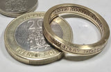 Jamaica $20.00 Bi-Metal Coin Ring