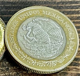 Mexico Estados Unidos Bi-Metal Coin Ring