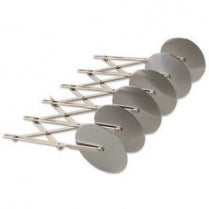 Pastry Dough Cutter Six Wheels 2.25