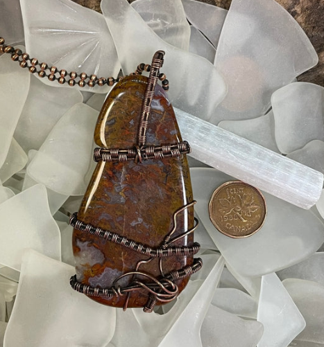 Bay of Fundy Collection Agate Necklace