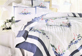 Tulip Quilt and Pansy Sheet Set  06-002