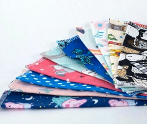 Cloth Napkins for Kids, Boys/Girls Mixed