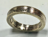 British One Pound Bi-Metal Coin Ring